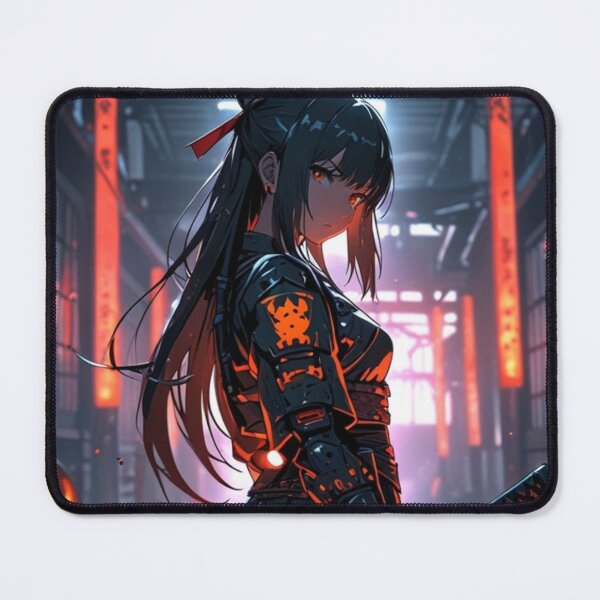 Item preview, Halloween Samurai Anime Girl – Japanese Warrior Pumpkin Halloween designed and sold by AnimDream .