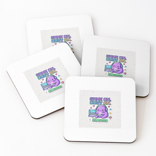 Item preview, Cozy Gamer Alien Retro Pixel Glitch Aesthetic Sticker designed and sold by Humpty143.