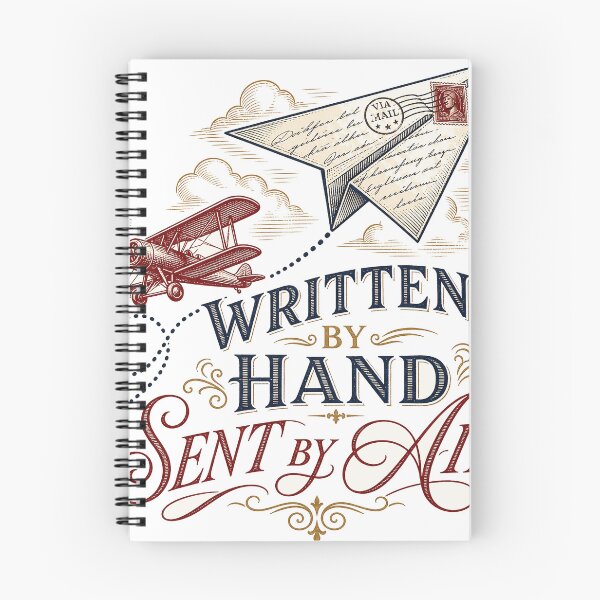 Item preview, Written by hand, sent by air, vintage airmail pen pal gift designed and sold by BoosterShop.