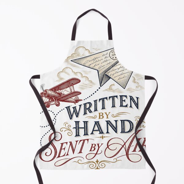 Item preview, Written by hand, sent by air, vintage airmail pen pal gift designed and sold by BoosterShop.