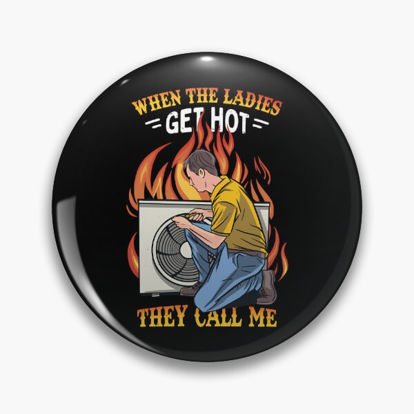 Item preview, HVAC Repair Technician Contractor Fire designed and sold by Junubshop.