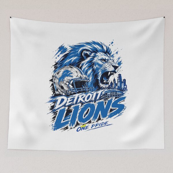 Item preview, Detroit Lions Roaring Lion Style designed and sold by BlaggDavy1.