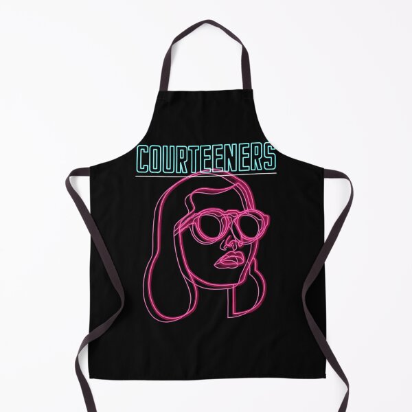 Item preview, Courteeners Neon Pink Line Art Portrait designed and sold by hadeer54.