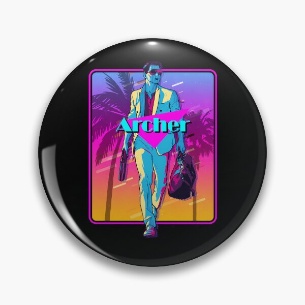 Item preview, Synthwave Sunset Agent designed and sold by abdokerbiche.
