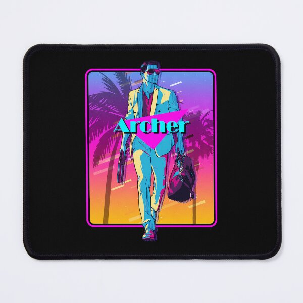 Item preview, Synthwave Sunset Agent designed and sold by abdokerbiche.