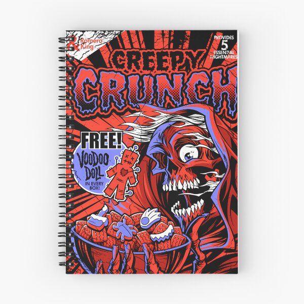 Item preview, Creepy Crunch Cereal Box Parody designed and sold by abdokerbiche.