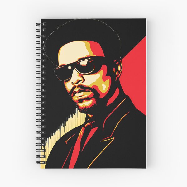Item preview, Legendary Rapper Portrait Red Vector designed and sold by abdokerbiche.