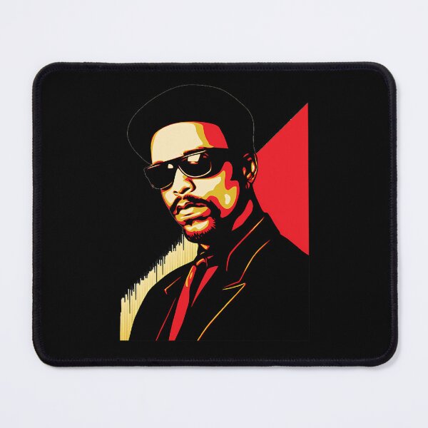 Item preview, Legendary Rapper Portrait Red Vector designed and sold by abdokerbiche.