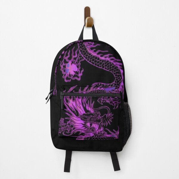 Item preview, Purple Oriental Dragon - Traditional Eastern Mythological Art designed and sold by BrontesWhimsyStore.