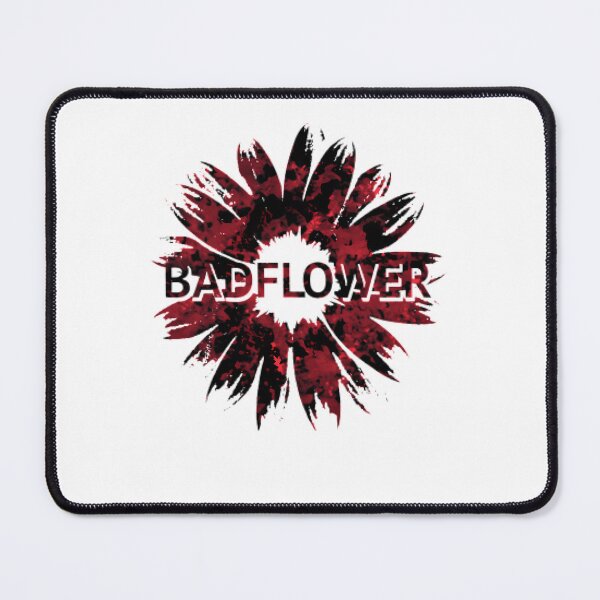 Item preview, Badflower Dark Red Grunge Floral designed and sold by hadeer54.