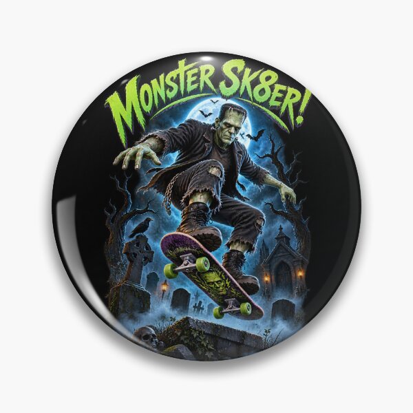 Item preview, Monster Skater designed and sold by MarkColeImaging.