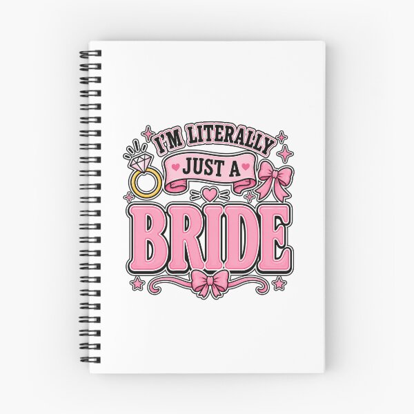 Item preview, I'm Literally Just A Bride Bow Coquette Wedding Bride designed and sold by WeirdlyMild.