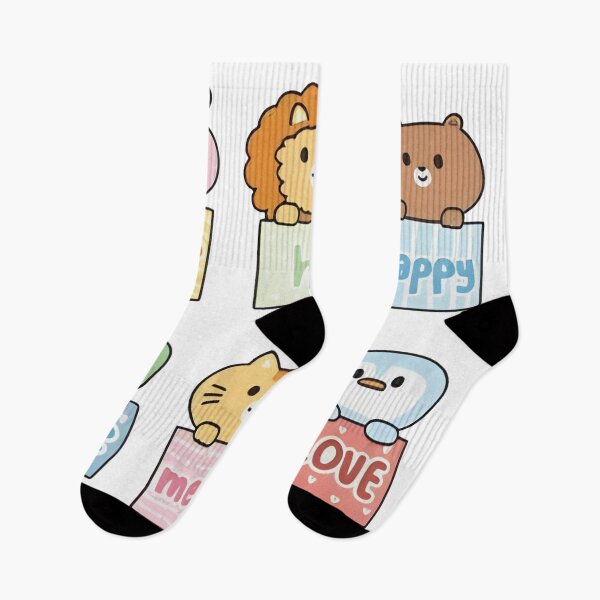 Item preview, Cute Animal Friends Holding Positive Message designed and sold by andreanpaleka.