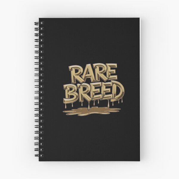 Item preview, Rare Breed Gold Drip Typography Streetwear designed and sold by roartusa.