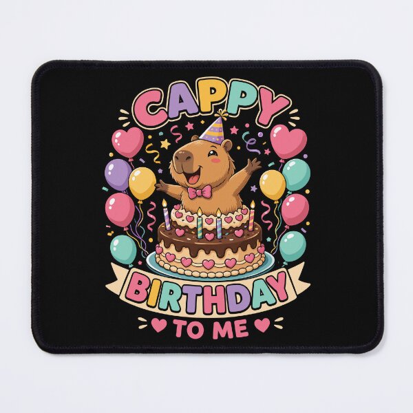 Item preview, Cappy Birthday To Me Funny Capybara Birthday designed and sold by DuDuChben.