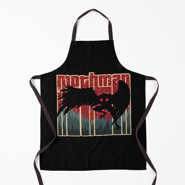 Item preview, Cryptid Monster Mothman Flying Over Dark Forest At Sunset designed and sold by Trainbeatzz.