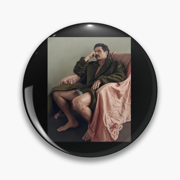 Item preview, Tired Man In Green Coat Resting On Pink Armchair designed and sold by Trainbeatzz.