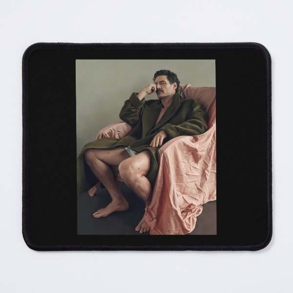 Item preview, Tired Man In Green Coat Resting On Pink Armchair designed and sold by Trainbeatzz.