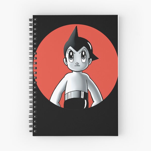 Item preview, Anime Robot Boy With Spiky Hair And Red Background designed and sold by Trainbeatzz.