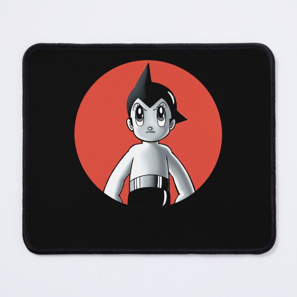 Item preview, Anime Robot Boy With Spiky Hair And Red Background designed and sold by Trainbeatzz.