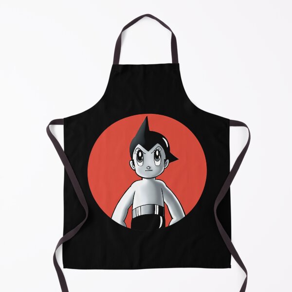 Item preview, Anime Robot Boy With Spiky Hair And Red Background designed and sold by Trainbeatzz.