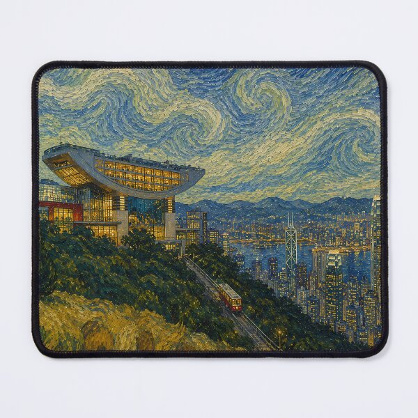 Item preview, The Peak Panorama - Van Gogh's Dream Travels (Impressionist Art) designed and sold by ianm1028.