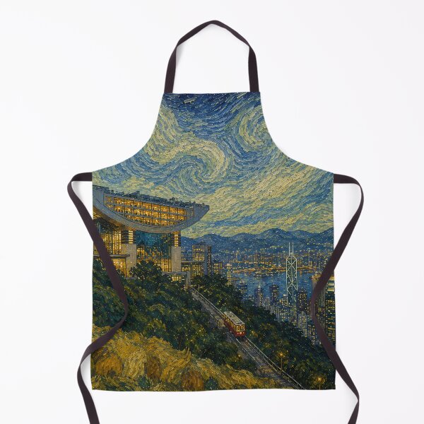 Item preview, The Peak Panorama - Van Gogh's Dream Travels (Impressionist Art) designed and sold by ianm1028.