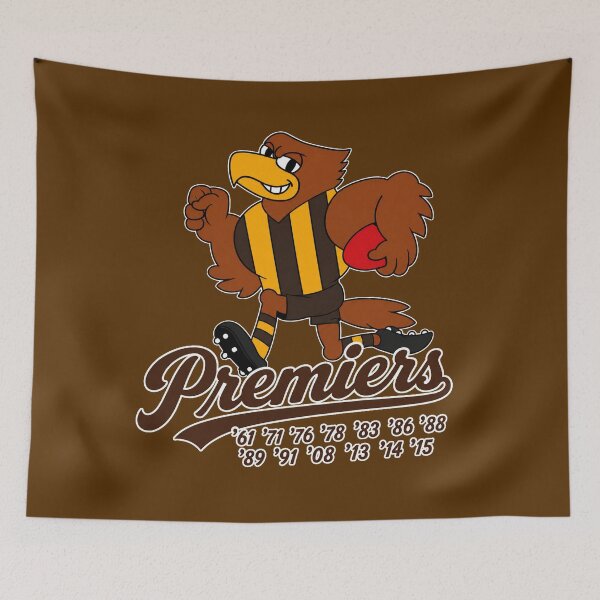 Item preview, Premiers Hawks Drawing designed and sold by Luke Foran Sports Art.