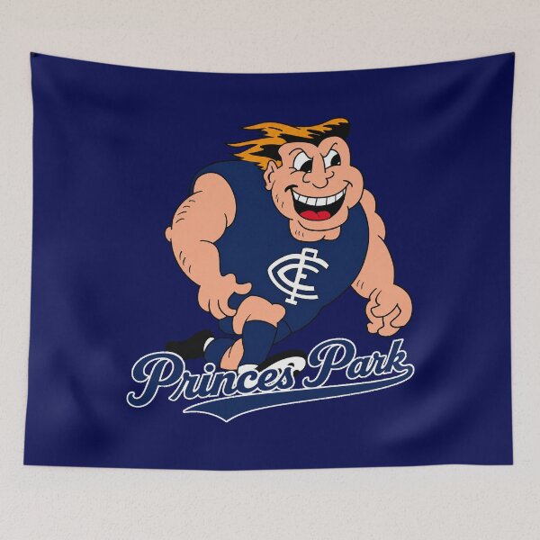 Item preview, Princes Park Blues Drawing  designed and sold by Luke Foran Sports Art.