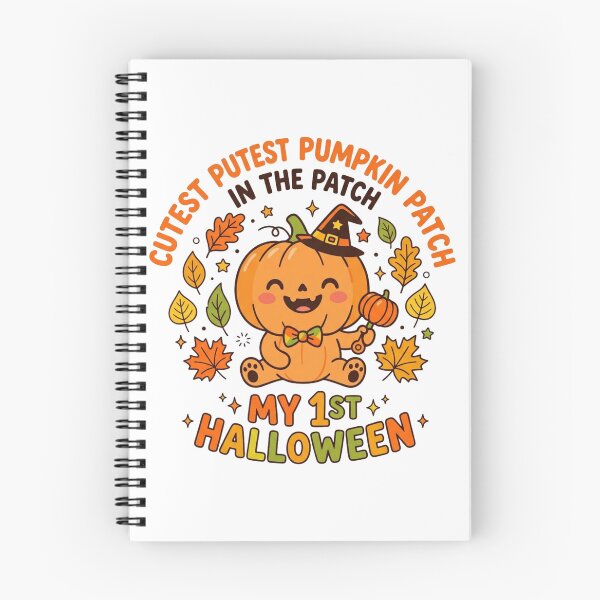 Item preview, Cutest Pumpkin In The Patch My 1st Halloween Baby Milestone designed and sold by KreatoLab.