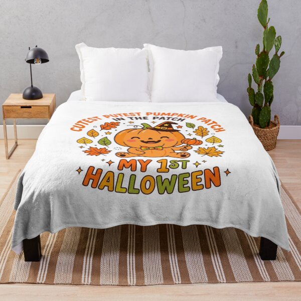 Item preview, Cutest Pumpkin In The Patch My 1st Halloween Baby Milestone designed and sold by KreatoLab.