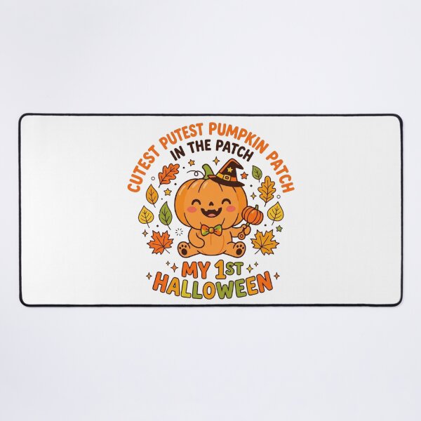 Item preview, Cutest Pumpkin In The Patch My 1st Halloween Baby Milestone designed and sold by KreatoLab.