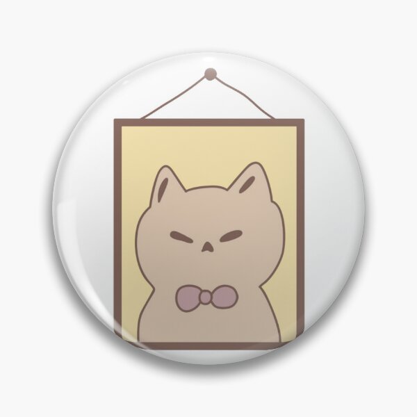 Item preview, Dapper Cat Portrait Cute Aesthetic Framed Kitten Art designed and sold by bouncycatart.