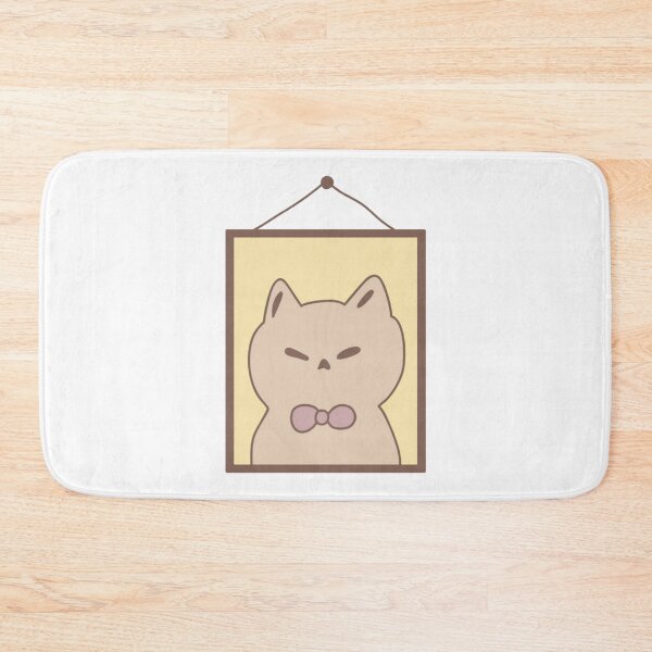 Item preview, Dapper Cat Portrait Cute Aesthetic Framed Kitten Art designed and sold by bouncycatart.