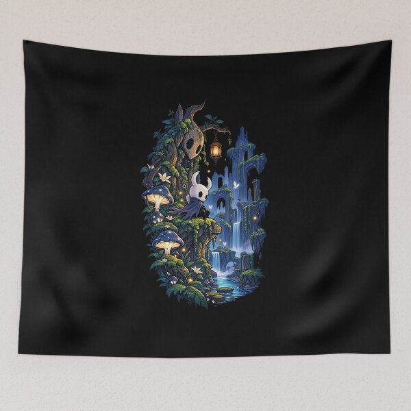 Item preview, Hollow Dark - Minimalist Gaming Art designed and sold by Rosteri.