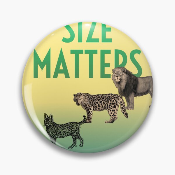 Item preview, Size Matters - Funny Cat To Tiger Evolution Big Cats Meme designed and sold by AWADHESH  CHAURASIA.
