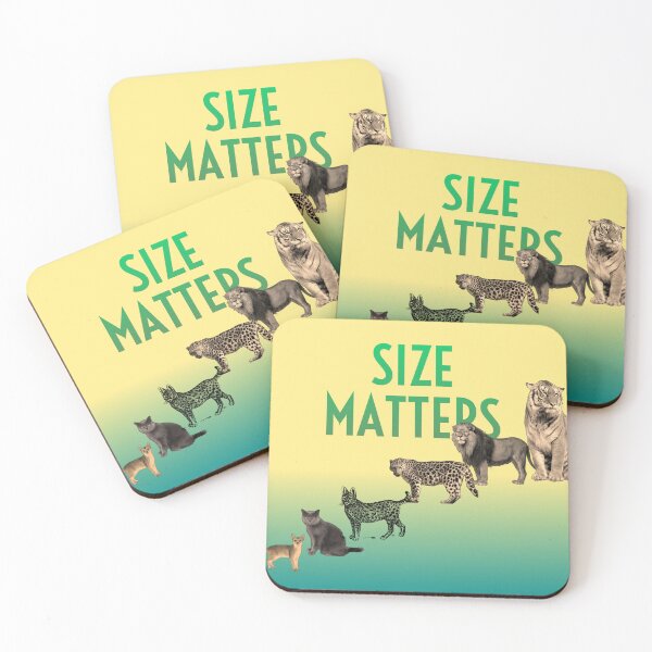 Item preview, Size Matters - Funny Cat To Tiger Evolution Big Cats Meme designed and sold by AWADHESH  CHAURASIA.
