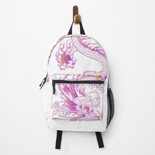 Item preview, Pink Oriental Dragon - Traditional Eastern Mythological Art designed and sold by BrontesWhimsyStore.