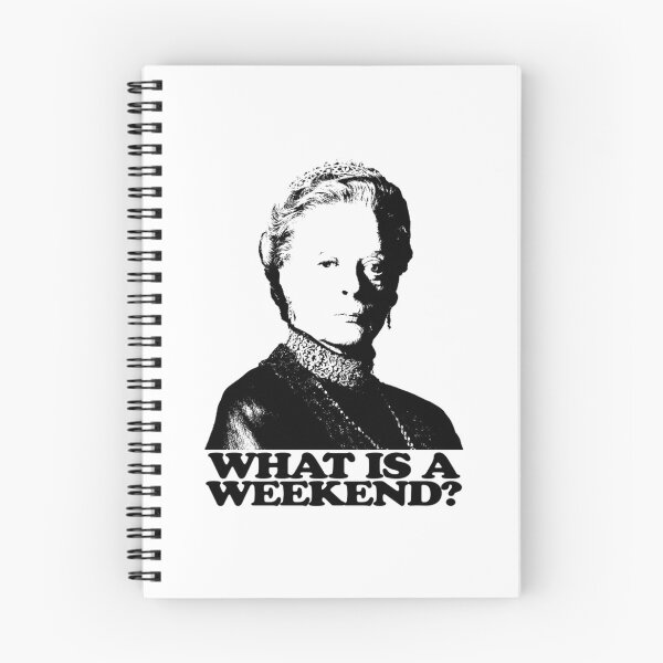 Item preview, Downton Abbey What Is A Weekend Tshirt designed and sold by colson-breen.