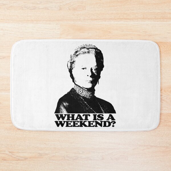 Item preview, Downton Abbey What Is A Weekend Tshirt designed and sold by colson-breen.