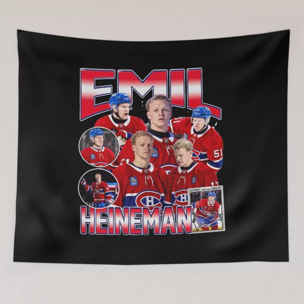 Item preview, Emil Heineman Retro Hockey Collage designed and sold by ynnVonarx24.