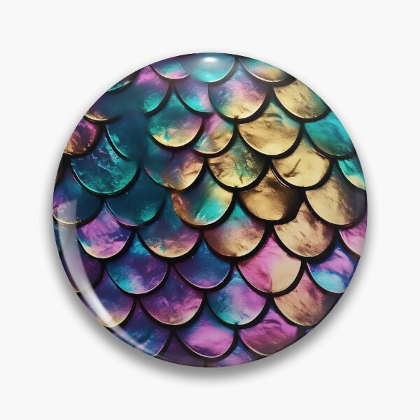 Artikelvorschau, Iridescent Mermaid Scales Pattern entworfen und verkauft von BackTWO.