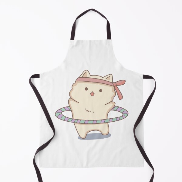 Item preview, Hula Hoop Cat Funny Cute Aerobic Fitness Graphic designed and sold by bouncycatart.