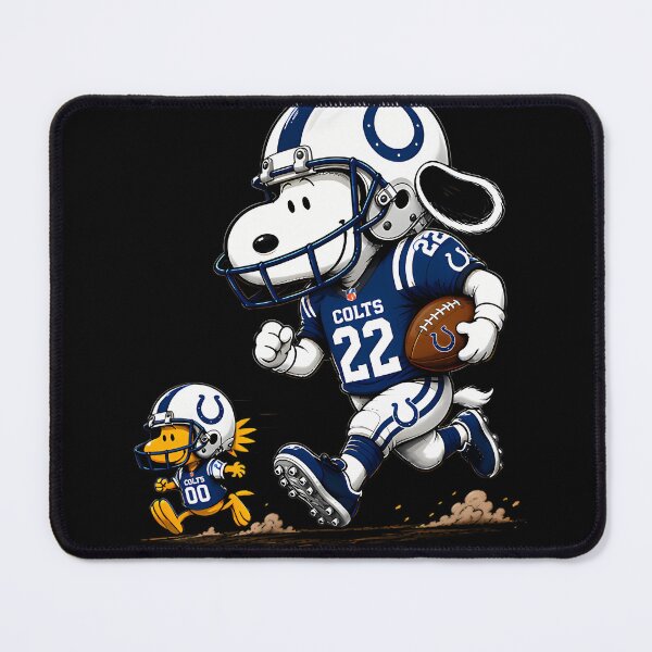 Item preview, Indianapolis Coltss Sport Snoopy And Woodstock Football designed and sold by RetroCivicPop.