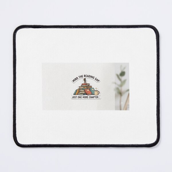 Item preview, Mind The Reading Gap - Just One More Chapter Book Lover Sticker designed and sold by Humpty143.
