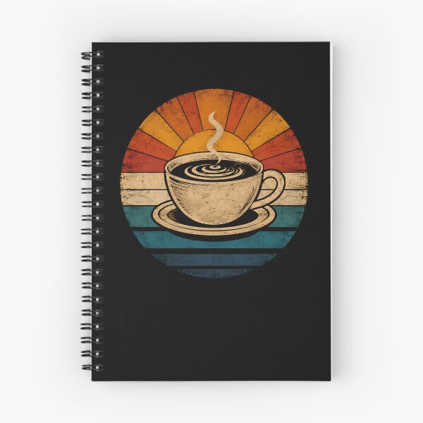 Item preview, Retro Coffee Sunrise Vintage Cup designed and sold by Moizento.