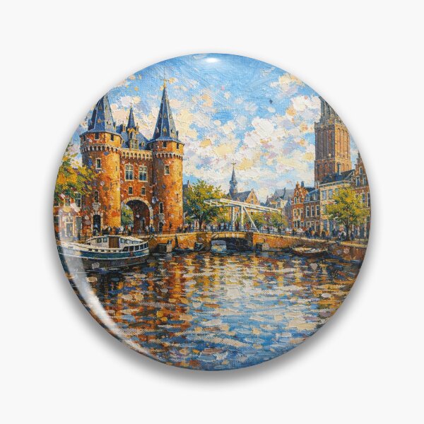 Item preview, A painting of Zwolle, the Netherlands – A Beautiful place in Europe. designed and sold by GalleryKauffeld.