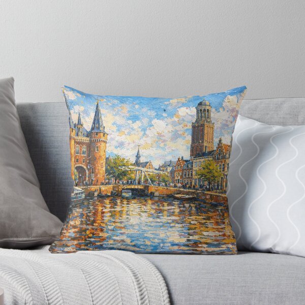 Item preview, A painting of Zwolle, the Netherlands – A Beautiful place in Europe. designed and sold by GalleryKauffeld.