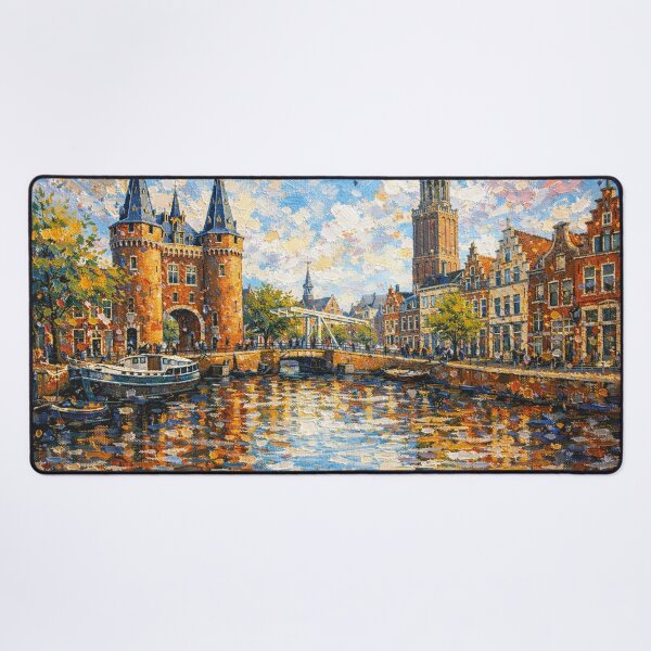 Item preview, A painting of Zwolle, the Netherlands – A Beautiful place in Europe. designed and sold by GalleryKauffeld.