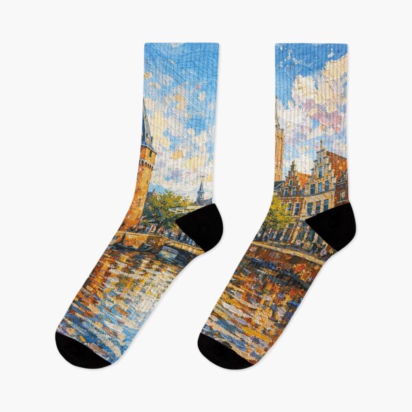 Item preview, A painting of Zwolle, the Netherlands – A Beautiful place in Europe. designed and sold by GalleryKauffeld.